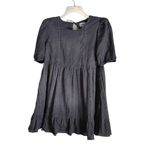 Sundeh -Elegant Purple Short Sleeve Dress - Size Small